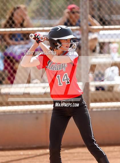 Thumbnail 2 in Hopi vs. Mogollon (Chandler Prep Softball Classic)  photogallery.