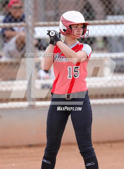 Thumbnail 2 in Hopi vs. Mogollon (Chandler Prep Softball Classic)  photogallery.