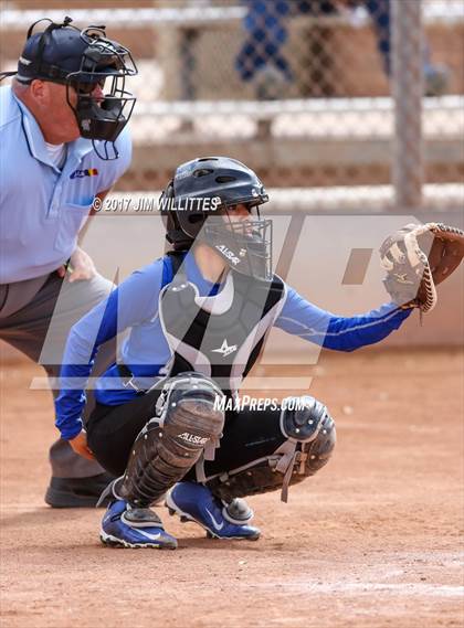 Thumbnail 2 in Hopi vs. Mogollon (Chandler Prep Softball Classic)  photogallery.