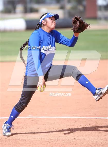 Thumbnail 3 in Hopi vs. Mogollon (Chandler Prep Softball Classic)  photogallery.