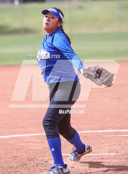 Thumbnail 2 in Hopi vs. Mogollon (Chandler Prep Softball Classic)  photogallery.