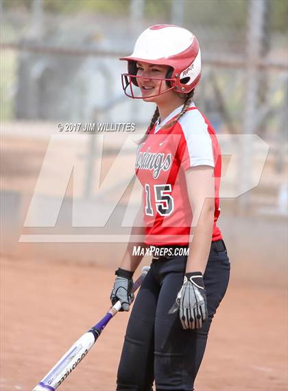 Thumbnail 2 in Hopi vs. Mogollon (Chandler Prep Softball Classic)  photogallery.