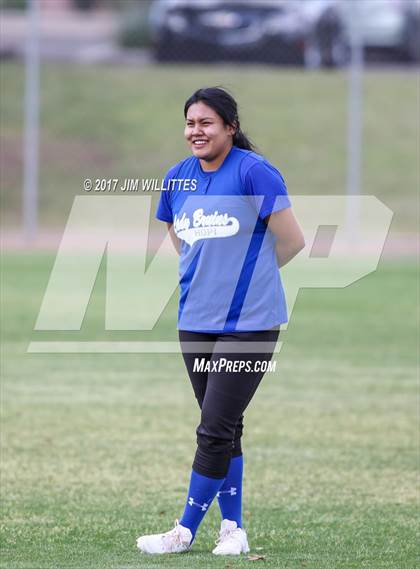 Thumbnail 2 in Hopi vs. Mogollon (Chandler Prep Softball Classic)  photogallery.