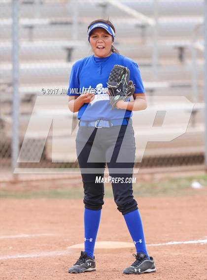Thumbnail 1 in Hopi vs. Mogollon (Chandler Prep Softball Classic)  photogallery.