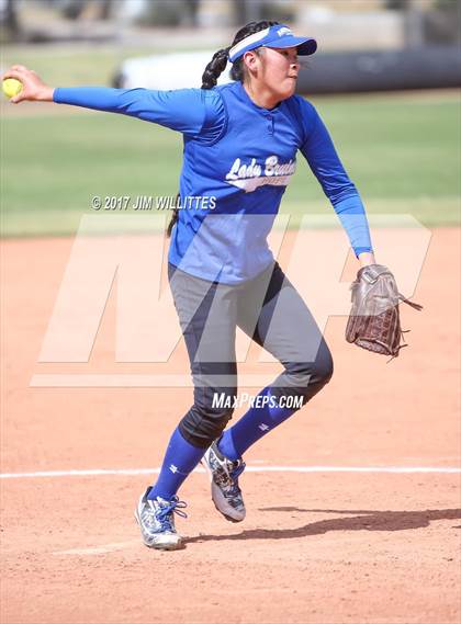 Thumbnail 2 in Hopi vs. Mogollon (Chandler Prep Softball Classic)  photogallery.