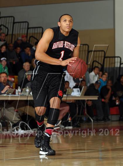 Thumbnail 3 in Harvard-Westlake vs. Westchester (MaxPreps Holiday Classic) photogallery.