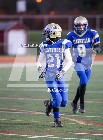 Thumbnail 3 in Ellenville vs. Lansing (NYSPHSAA 8-Man Regional) photogallery.