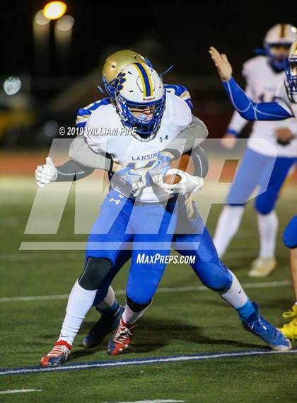 Thumbnail 2 in Ellenville vs. Lansing (NYSPHSAA 8-Man Regional) photogallery.