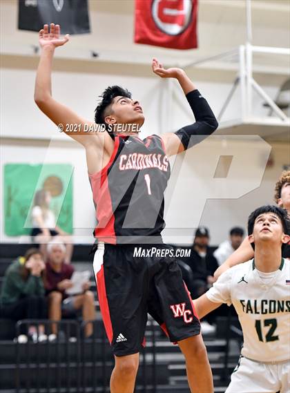 Thumbnail 3 in Woodland Christian vs. River Valley (Mel Good Holiday Classic) photogallery.