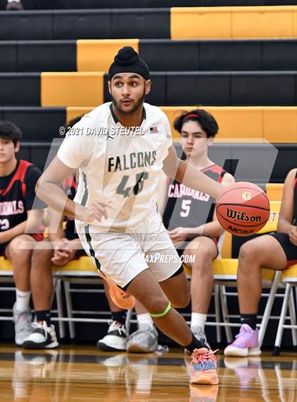 Thumbnail 2 in Woodland Christian vs. River Valley (Mel Good Holiday Classic) photogallery.