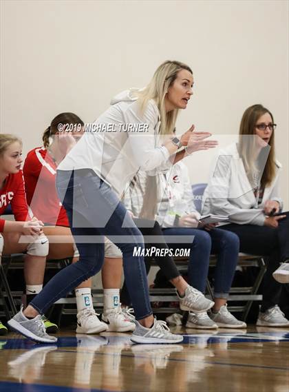 Thumbnail 1 in Shelley vs Kuna (4A State Tourn.) photogallery.