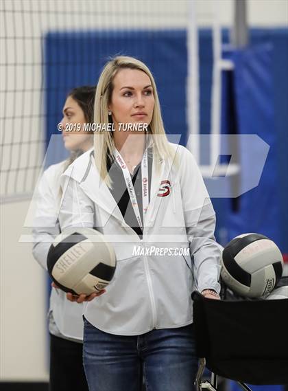 Thumbnail 2 in Shelley vs Kuna (4A State Tourn.) photogallery.