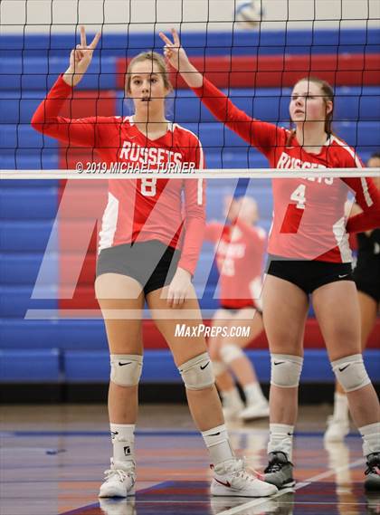 Thumbnail 2 in Shelley vs Kuna (4A State Tourn.) photogallery.