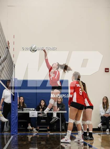 Thumbnail 2 in Shelley vs Kuna (4A State Tourn.) photogallery.