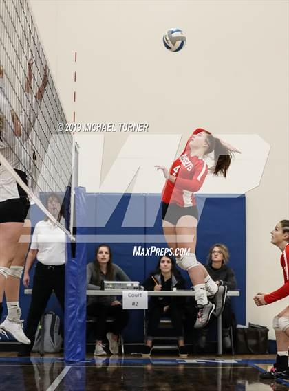 Thumbnail 1 in Shelley vs Kuna (4A State Tourn.) photogallery.