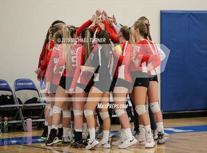 Thumbnail 2 in Shelley vs Kuna (4A State Tourn.) photogallery.