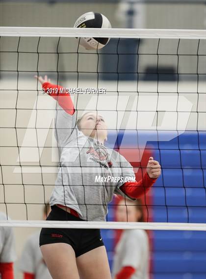 Thumbnail 1 in Shelley vs Kuna (4A State Tourn.) photogallery.
