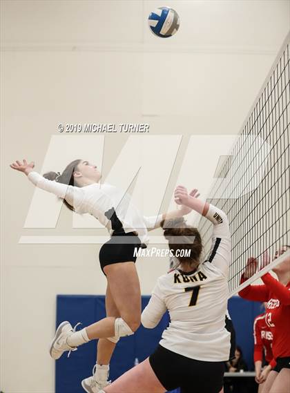Thumbnail 3 in Shelley vs Kuna (4A State Tourn.) photogallery.