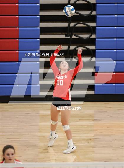 Thumbnail 3 in Shelley vs Kuna (4A State Tourn.) photogallery.