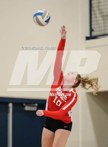 Thumbnail 3 in Shelley vs Kuna (4A State Tourn.) photogallery.
