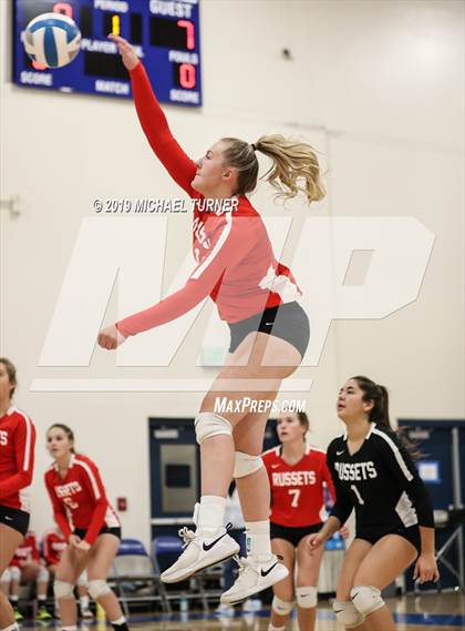 Thumbnail 3 in Shelley vs Kuna (4A State Tourn.) photogallery.