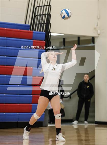 Thumbnail 3 in Shelley vs Kuna (4A State Tourn.) photogallery.