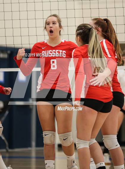 Thumbnail 2 in Shelley vs Kuna (4A State Tourn.) photogallery.
