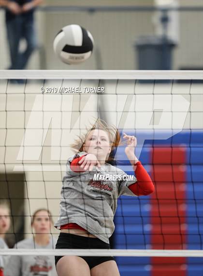 Thumbnail 2 in Shelley vs Kuna (4A State Tourn.) photogallery.