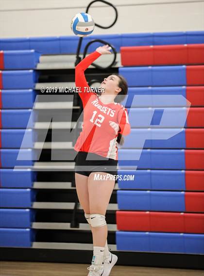 Thumbnail 2 in Shelley vs Kuna (4A State Tourn.) photogallery.