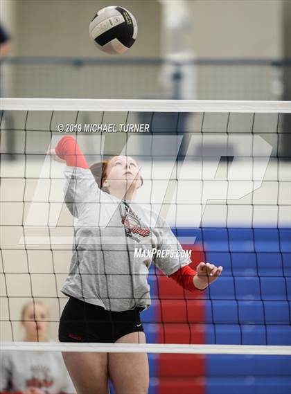 Thumbnail 2 in Shelley vs Kuna (4A State Tourn.) photogallery.