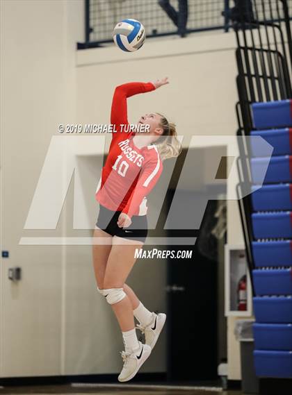 Thumbnail 2 in Shelley vs Kuna (4A State Tourn.) photogallery.