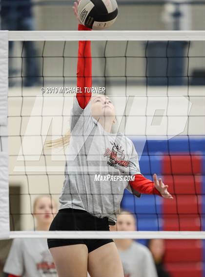 Thumbnail 3 in Shelley vs Kuna (4A State Tourn.) photogallery.