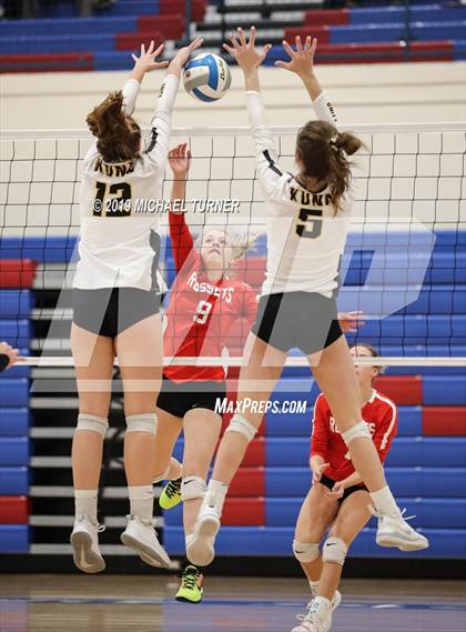 Thumbnail 2 in Shelley vs Kuna (4A State Tourn.) photogallery.