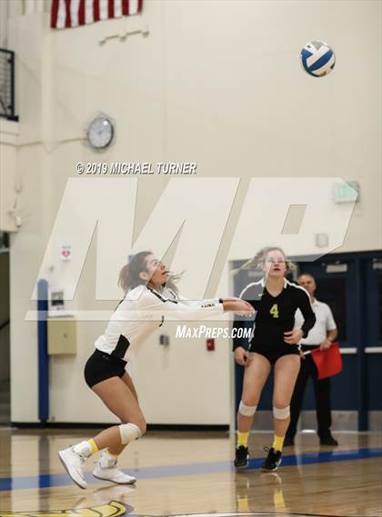Thumbnail 2 in Shelley vs Kuna (4A State Tourn.) photogallery.