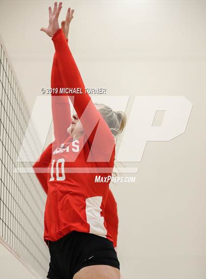 Thumbnail 3 in Shelley vs Kuna (4A State Tourn.) photogallery.
