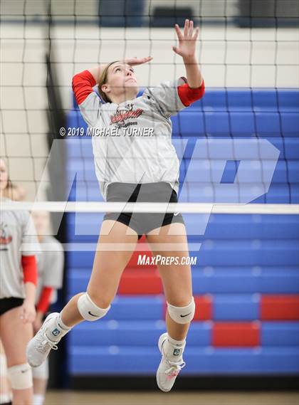 Thumbnail 3 in Shelley vs Kuna (4A State Tourn.) photogallery.