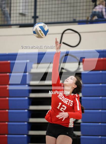 Thumbnail 2 in Shelley vs Kuna (4A State Tourn.) photogallery.