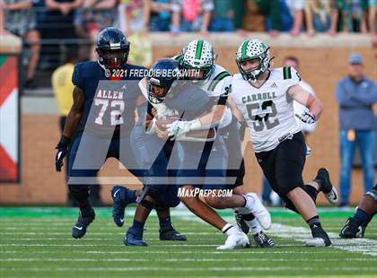 Thumbnail 1 in Southlake Carroll vs. Allen (UIL 6A D1 Quarterfinal) photogallery.