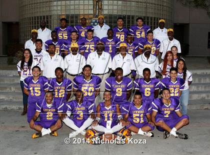 Thumbnail 2 in Lynwood Varsity Football Team and Individual photogallery.