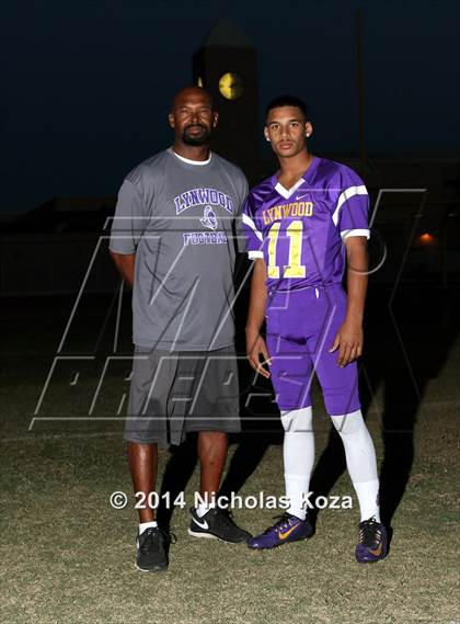 Thumbnail 1 in Lynwood Varsity Football Team and Individual photogallery.