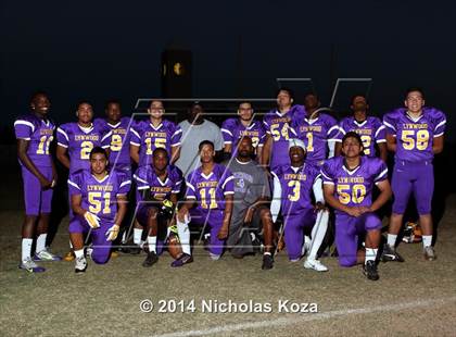Thumbnail 1 in Lynwood Varsity Football Team and Individual photogallery.