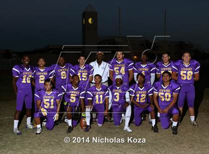 Thumbnail 1 in Lynwood Varsity Football Team and Individual photogallery.