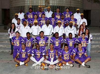 Thumbnail 1 in Lynwood Varsity Football Team and Individual photogallery.