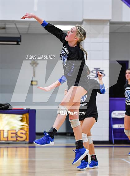 Thumbnail 3 in St. Joseph Catholic vs Covenant Christian photogallery.