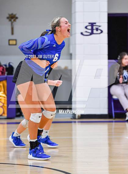 Thumbnail 1 in St. Joseph Catholic vs Covenant Christian photogallery.