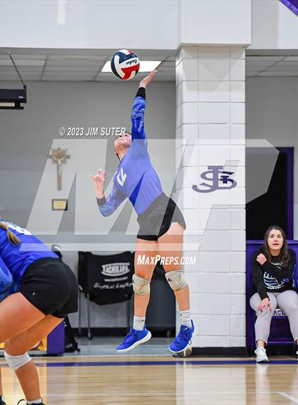 Thumbnail 2 in St. Joseph Catholic vs Covenant Christian photogallery.