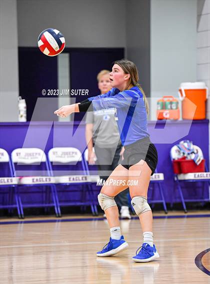 Thumbnail 2 in St. Joseph Catholic vs Covenant Christian photogallery.