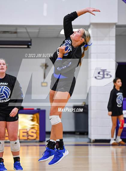Thumbnail 3 in St. Joseph Catholic vs Covenant Christian photogallery.