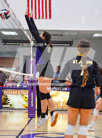 Thumbnail 3 in St. Joseph Catholic vs Covenant Christian photogallery.