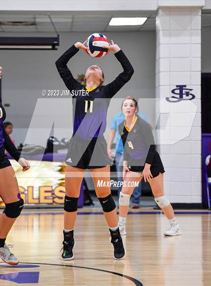 Thumbnail 2 in St. Joseph Catholic vs Covenant Christian photogallery.